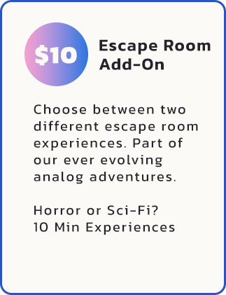 PRICING ESCAPE ROOM