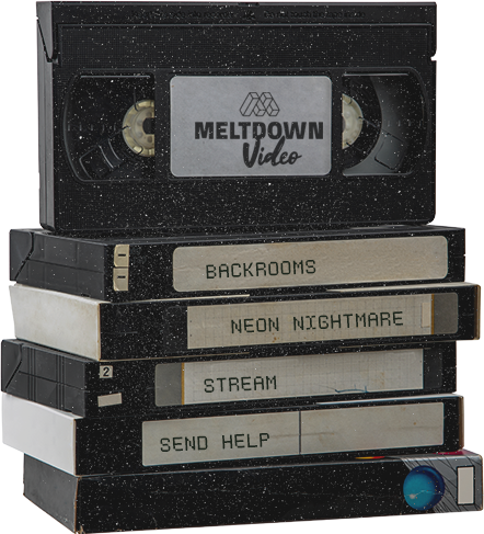VHS Tape Stack